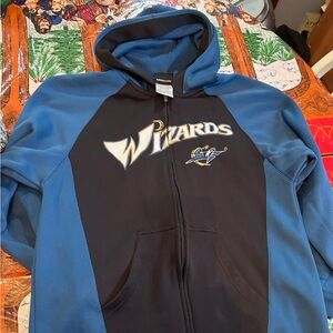 Adidas Wizards Blue and Black Jacket
